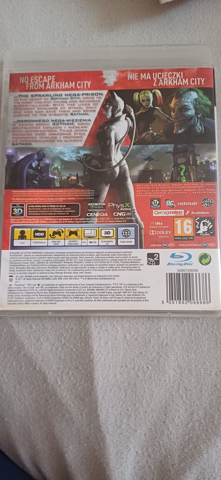 Batman Arkham city pl ps3