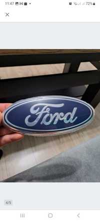 Emblemat znaczek logo Gilla przód przedni Ford Fiesta Mk7 175x70 fokus