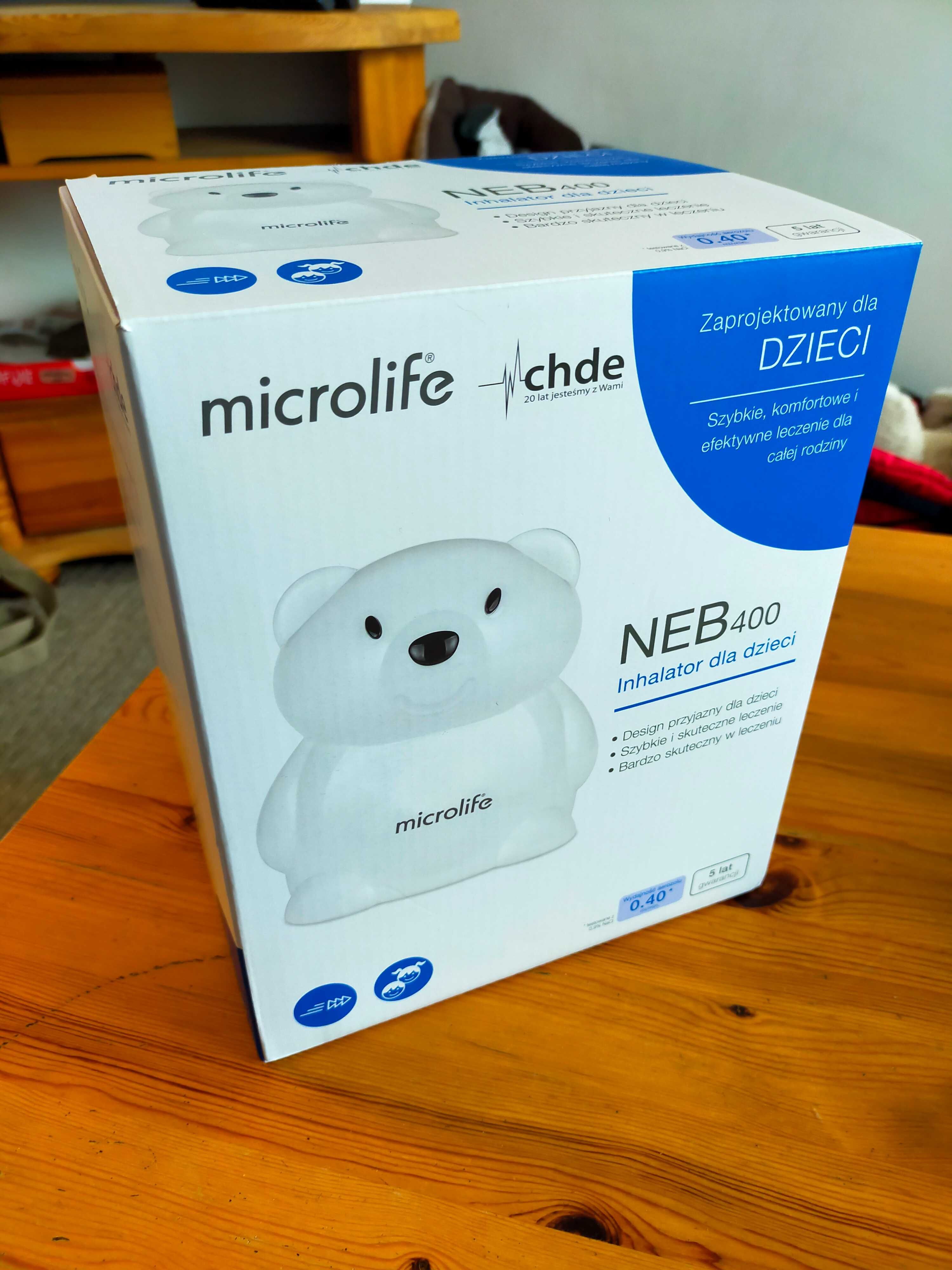Inhalator Microlife NEB 400 dla dzieci