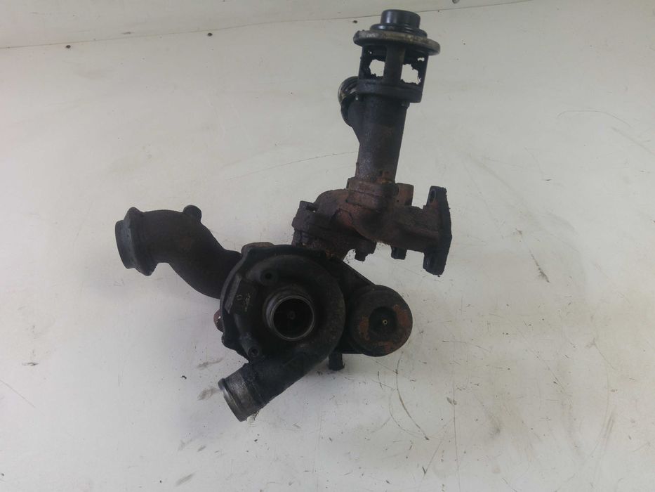 Citroen C5 Peugeot 2.0 HDI Turbosprężarka Turbo Kolektor Ssący Komplet