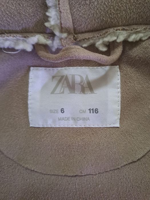 Kożuszek ZARA, 116 cm  6 lat