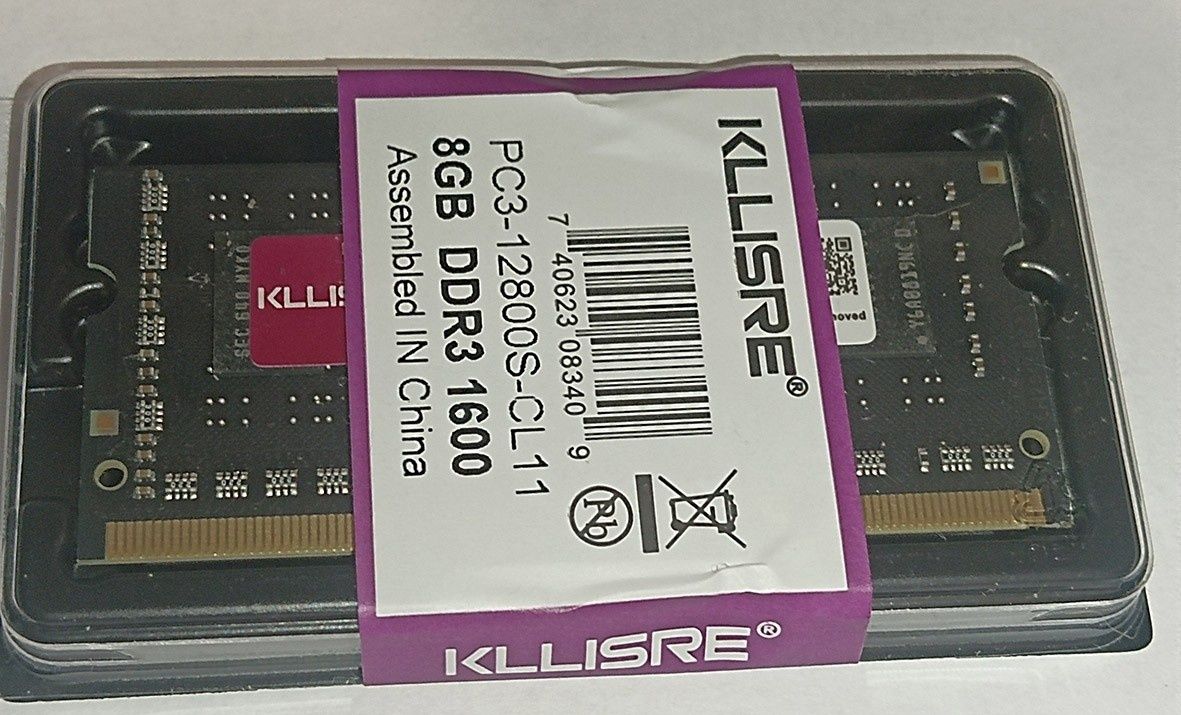 Пам'ять DDR3  8GB 1600 1,5V  KLLISRE для Notebook