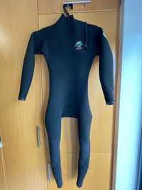 Fato Neoprene Rip Curl E-Bomb Zipless 4/3 MS