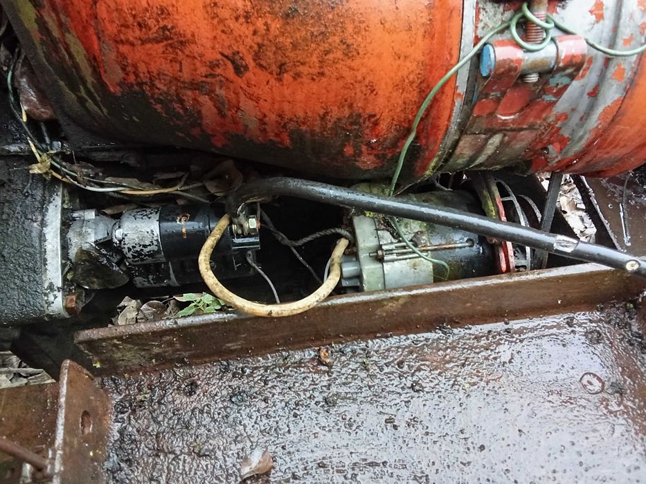 Трактор саморобний