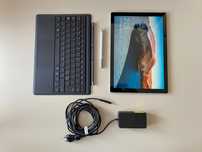 Microsoft Surface Pro 5 + klaw + pióro + zasilacz 65w
