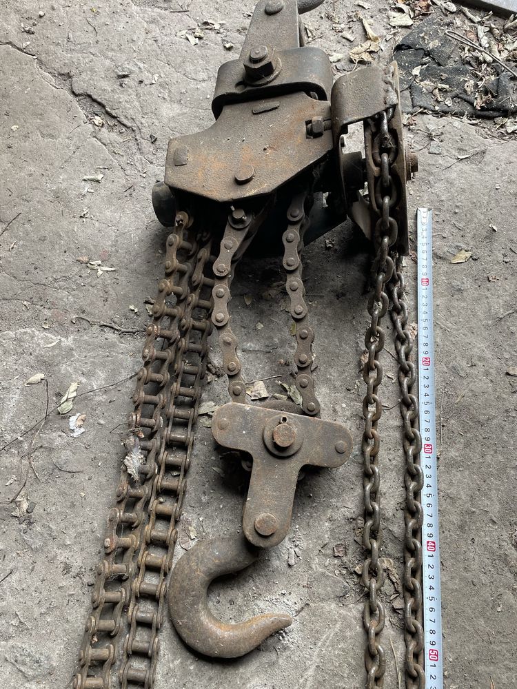 Таль ручная червячная, 3 тонны