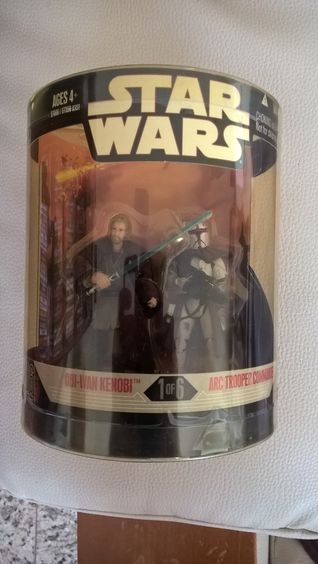 Star Wars 1 of 6 Order 66 Obi-Wan Kenobi ARC Trooper Commander Hasbro