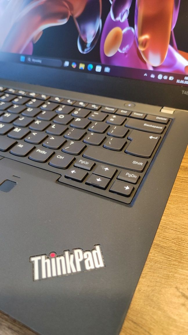 #713 Lenovo ThinkPad T480s i5-8350U 16GB 256SSD DOTYKOWY LTE GW12 FV23