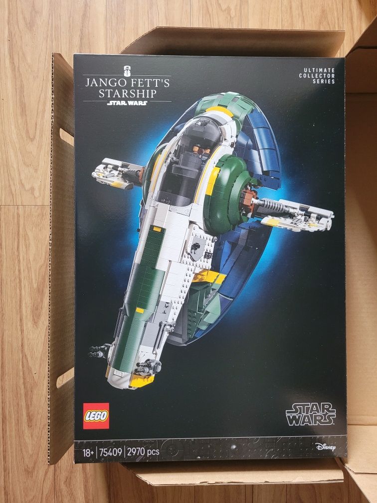 LEGO Star Wars UCS 75409 – Jango Fett’s Starship plus dodatki