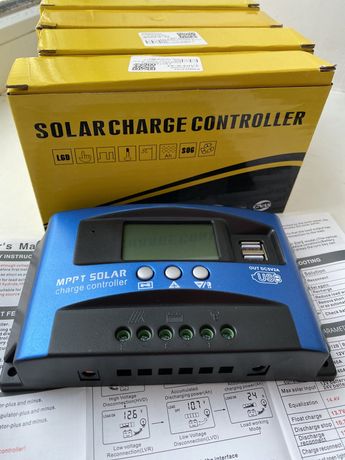 Контролер заряду MPPT Solar 30a, 40,50,60 і 100а від сонячних панелей