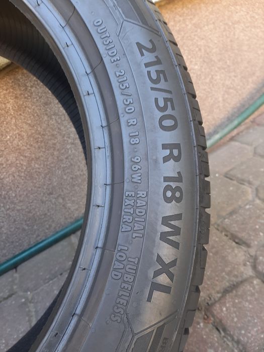 2x Opony letnie 215/50R18 Barum Bravuris 5 XL / 8mm Jak Nowe