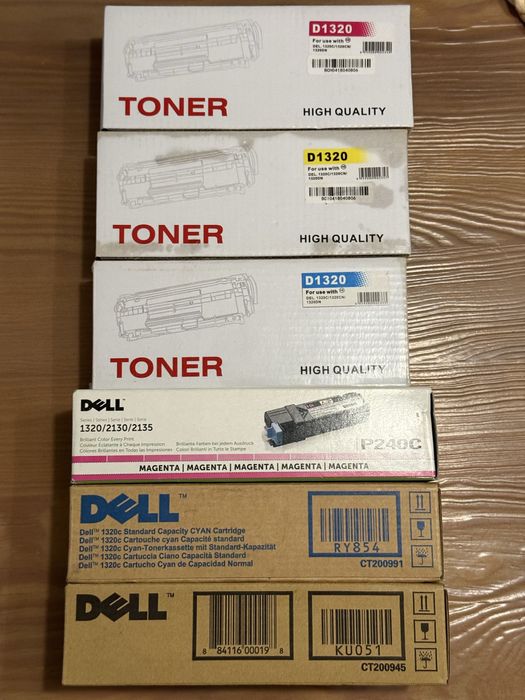 Tonery Dell 1320c - 6 szt.