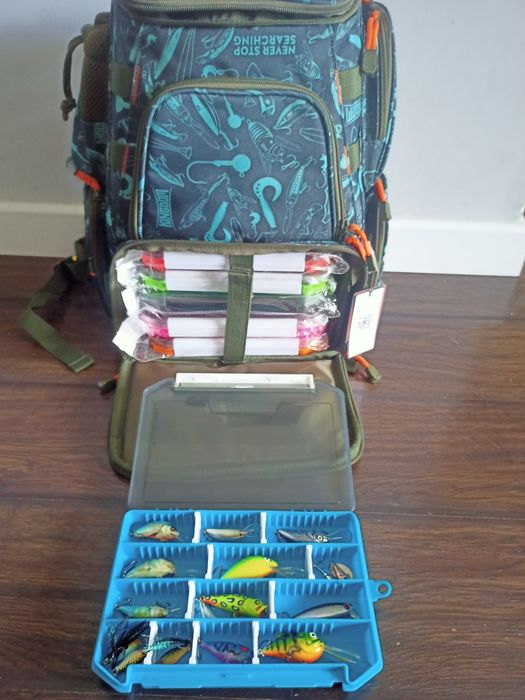 Plecak wędkarski 30l Kingdom wodoodporny