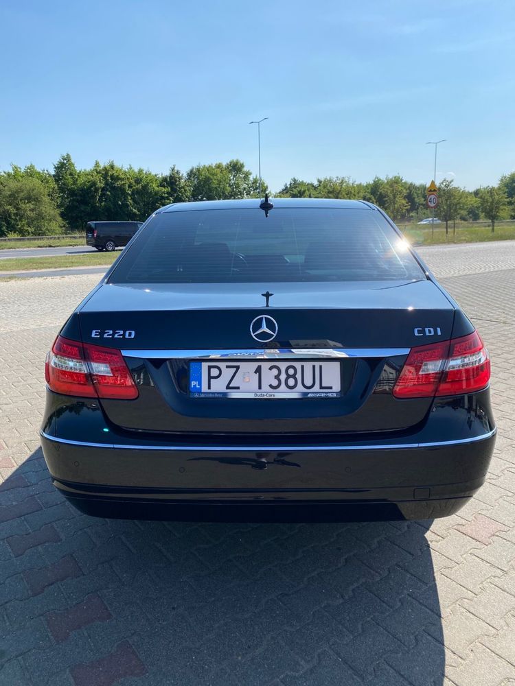 Mercedes E220 CDI 2.2 • 170KM • 2011 • Stan idealny • Serwisowany