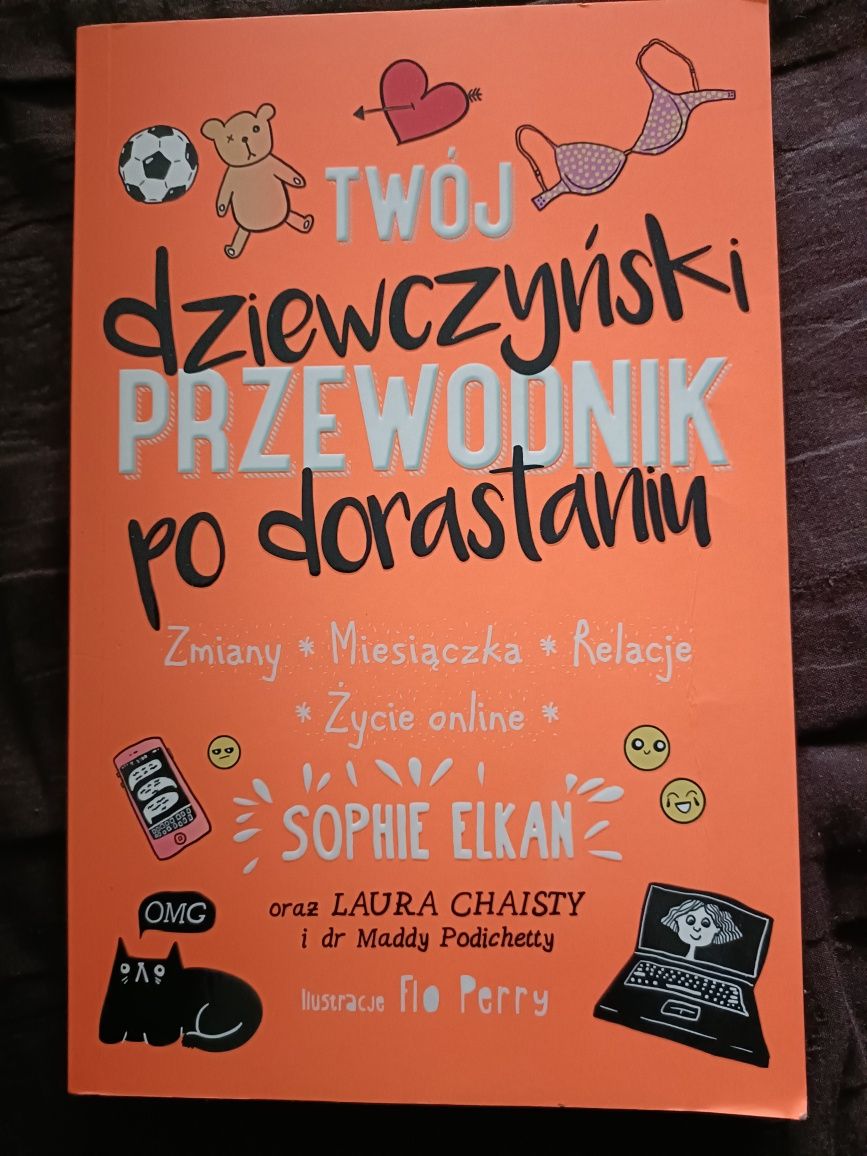 Twój dziewczyński przewodnik po dorastaniu -Sophie Elkan - książka