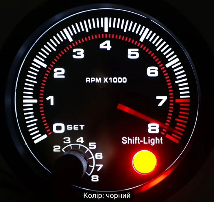 Тахометр на бензиновий двигун від 1 до 8 циліндрів