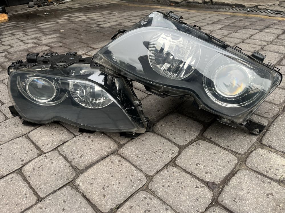 Lampy przod przednie bmw e46 sedan touring kombi Bi-xenon lift Eu kpl