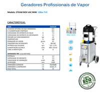 Máquina Lavagem Auto / GERADOR VAPOR ( Linha Profissional )