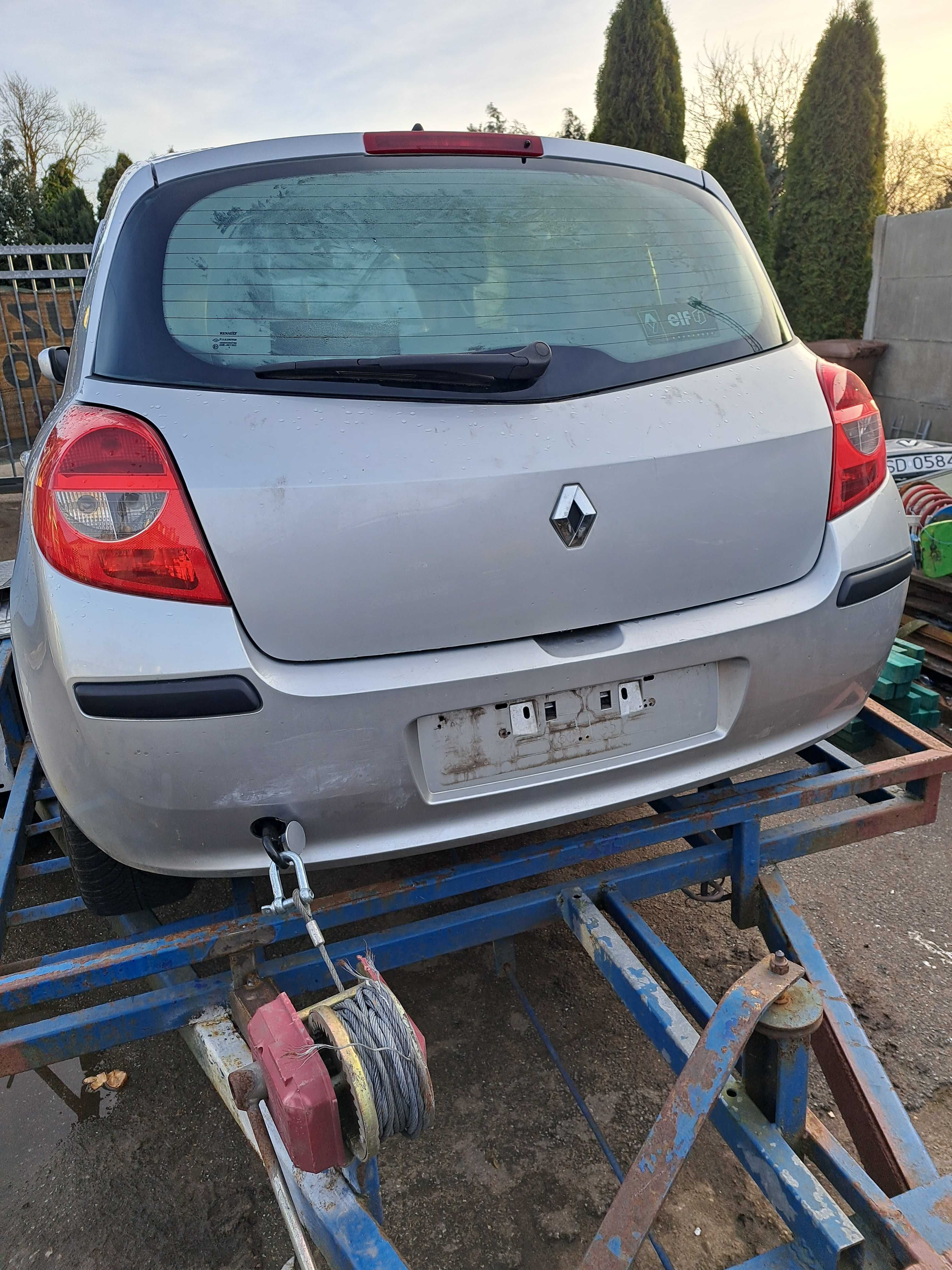 Renault clio 3 1.6 drzwi lampa tył ted69 rozrusznik silnik