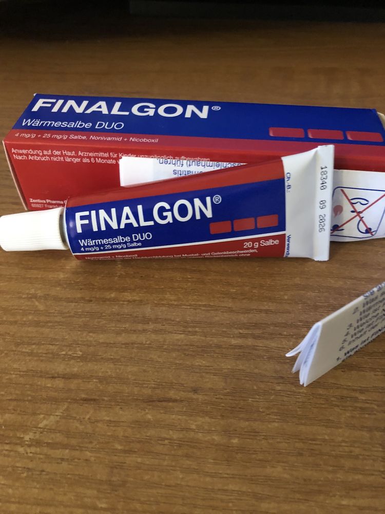 Finalgon, фіналгон