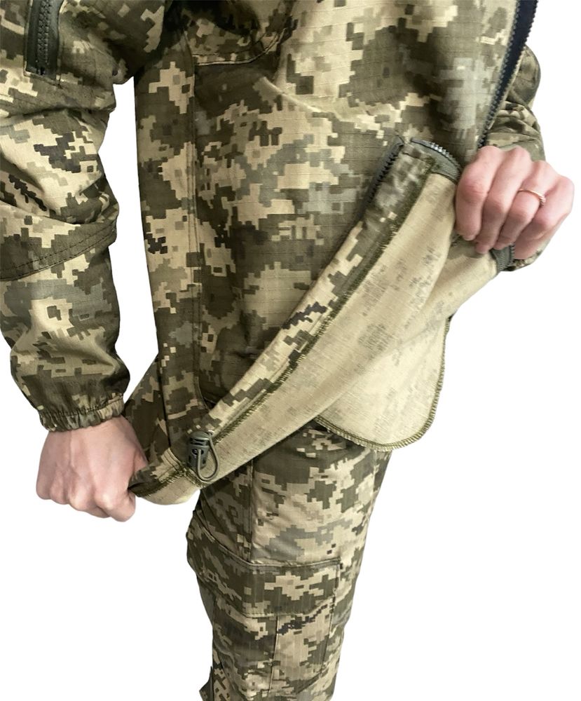 Жіноча тактична військова куртка укрпіксель ріп стоп літня