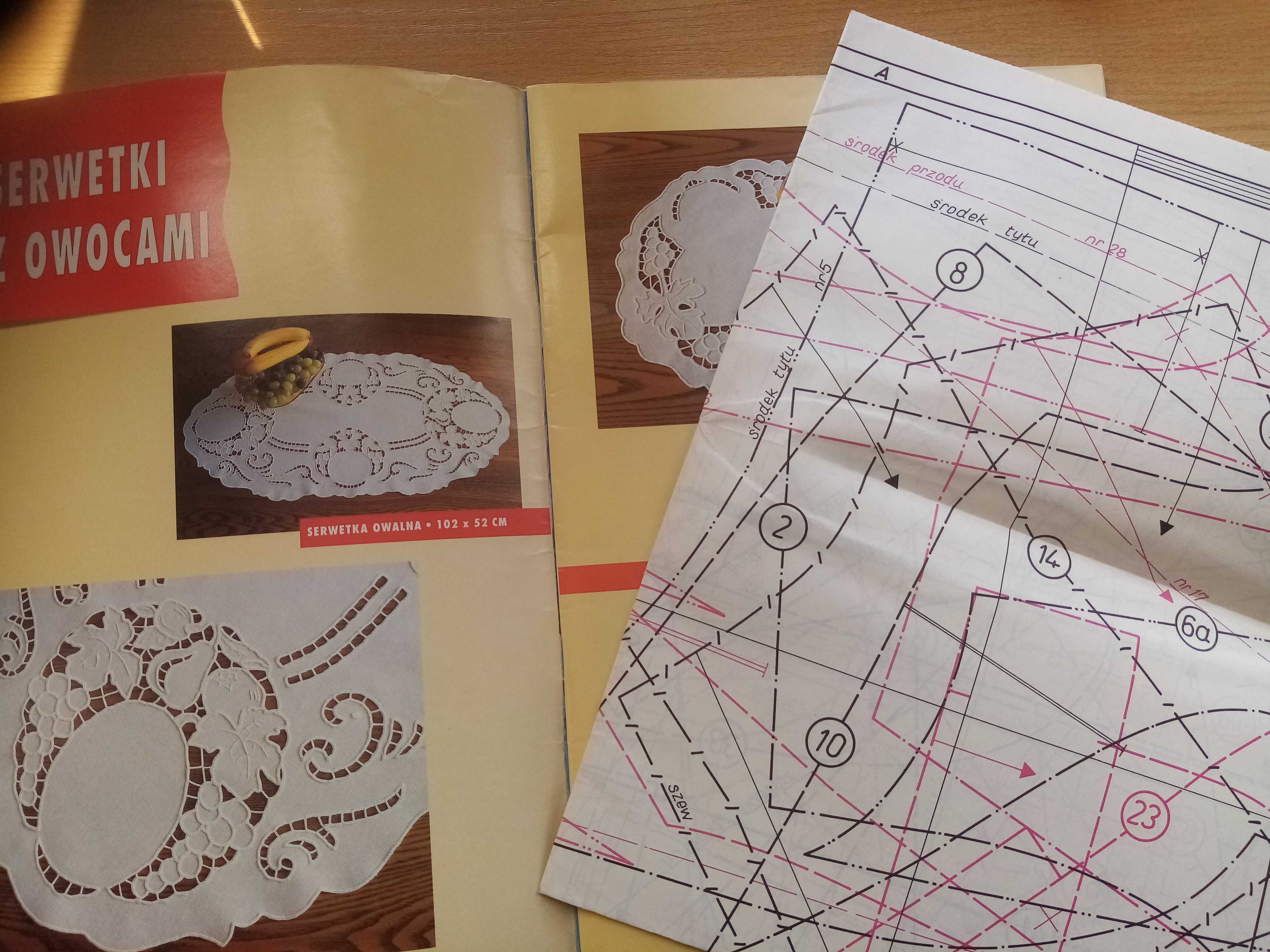 poradnik haft richelieu lata 90 , cena w tysiącach