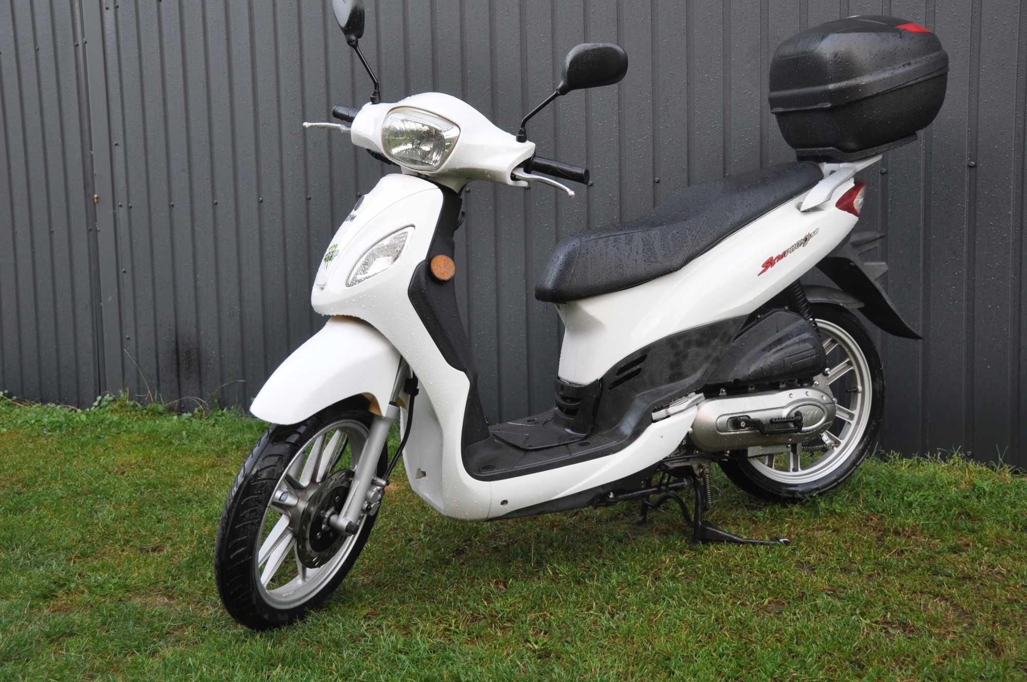 Sym, 50, 4T przebieg 4121, gilera yamaha,peugeot,pegasus,kymco