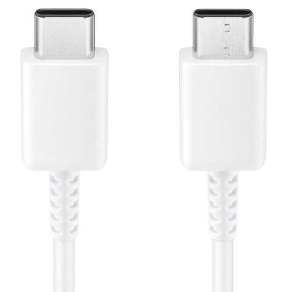 Oryginalny Kabel Samsung 2x USB Typ C 1m biały * Video-Play Wejherowo