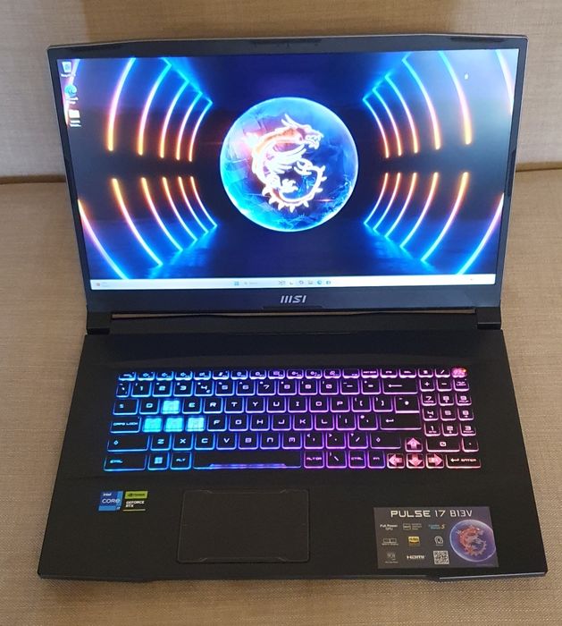 MSI Pulse 17 B13V 4070 140w  i7 13700H 1tb ssd 16/32/64gb