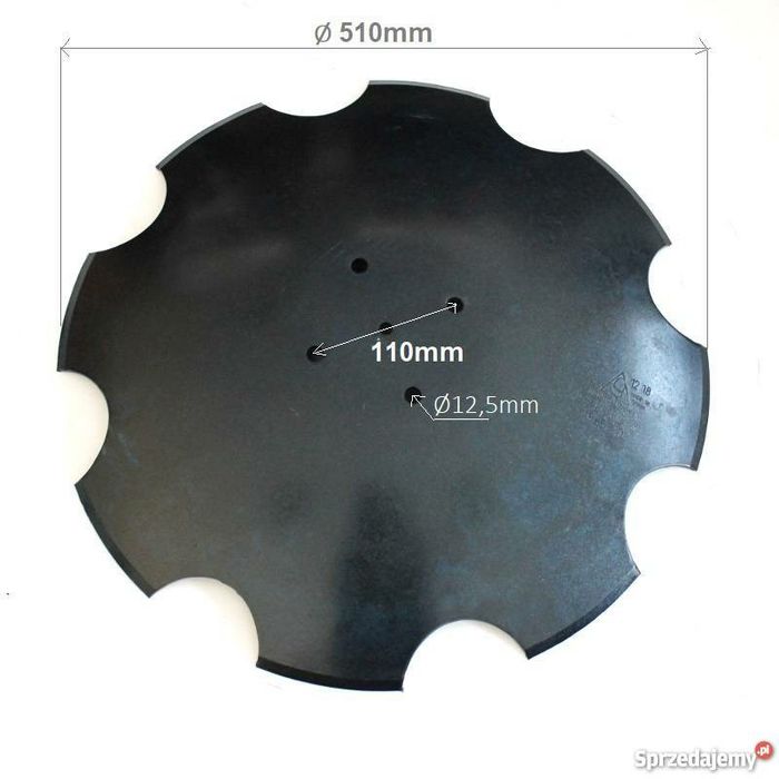 Pöttinger 580mm 4otw Pöttinger VINODISC, TERRASEM, TERRADISC.