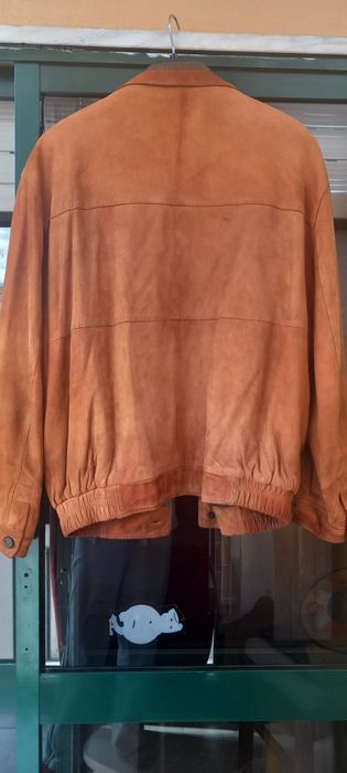Blusão homem em pele