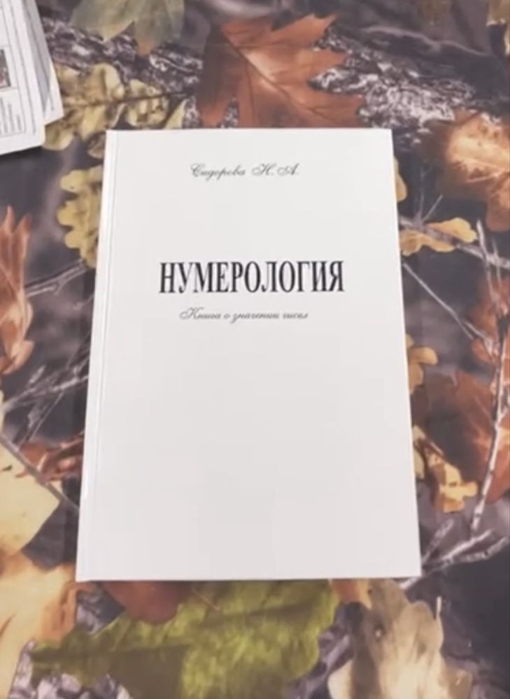 Книга Нумерология Сидорова Н.А «Система Идеал»
