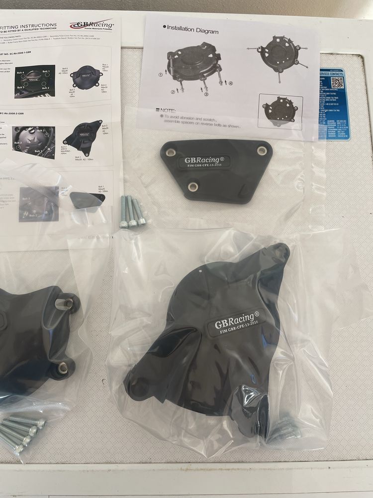 proteção do motor para yamaha r6