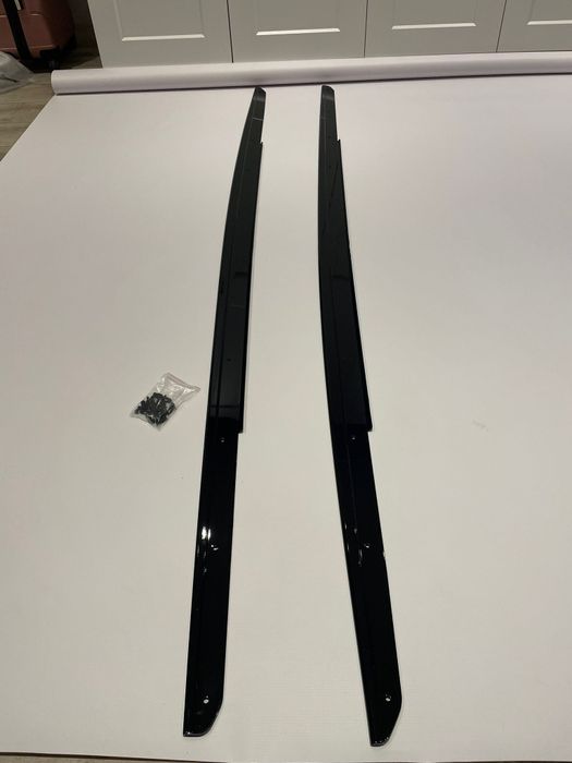 Dokładki progów BMW F32 F33 F36 boczne dokładki M performance czarny p