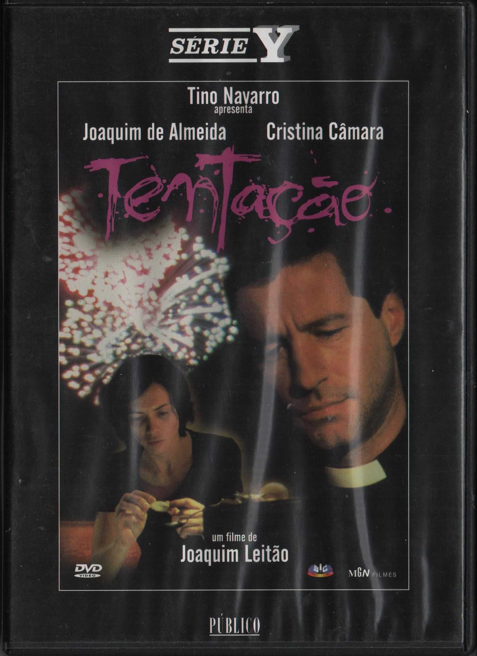 Dvd Tentação - drama - Joaquim de Almeida/ Cristina Câmara