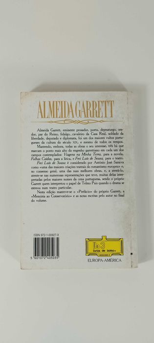 Frei Luís de Sousa - Almeida Garret - 8 Edição
