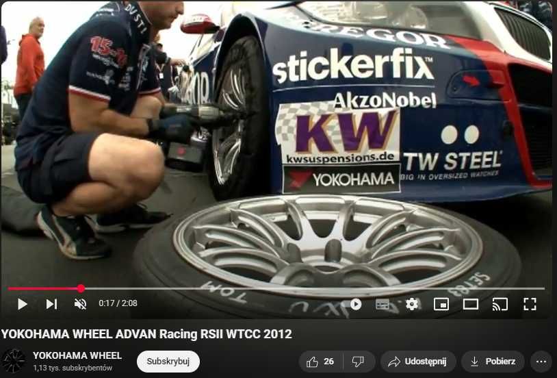 Advan Racing RSII BMW M3 M4 E46 E92 felgi