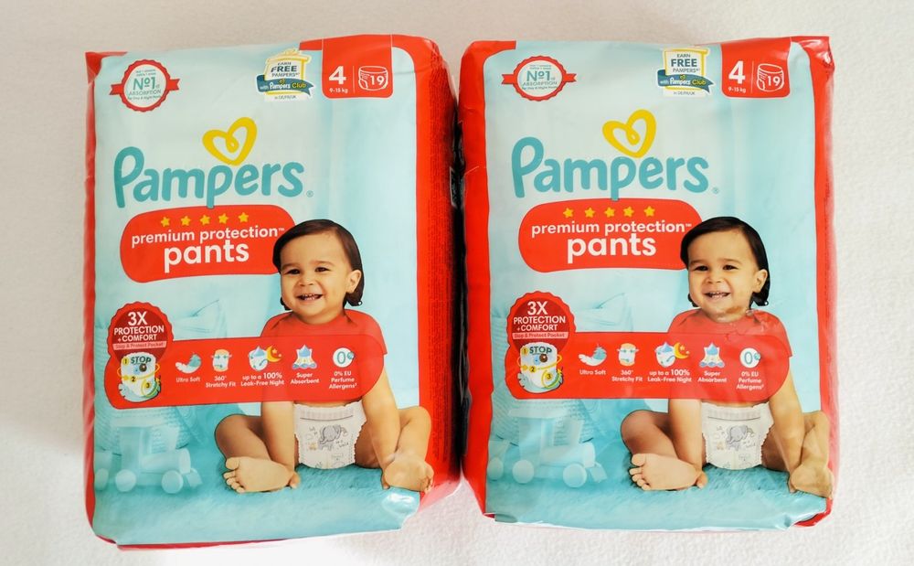 Pampers Premium 4, 5 трусики памперси серветки Harmonie