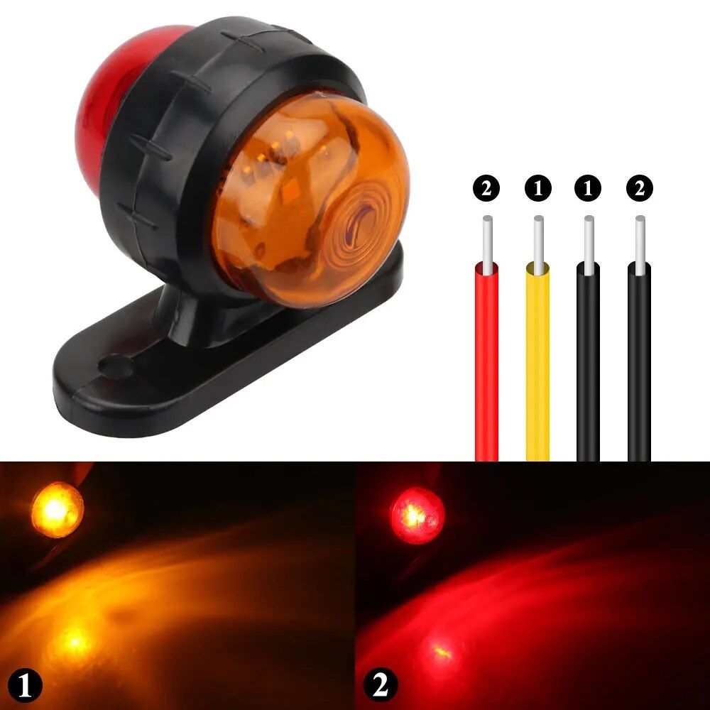 Lampa światło tył naczepa obrysówka obrysowa
