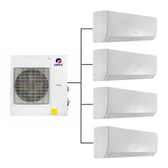 Кондиционер Gree Bora DC Inverter GWH24AAD-K6DNA5A  70 кв.м  монтаж