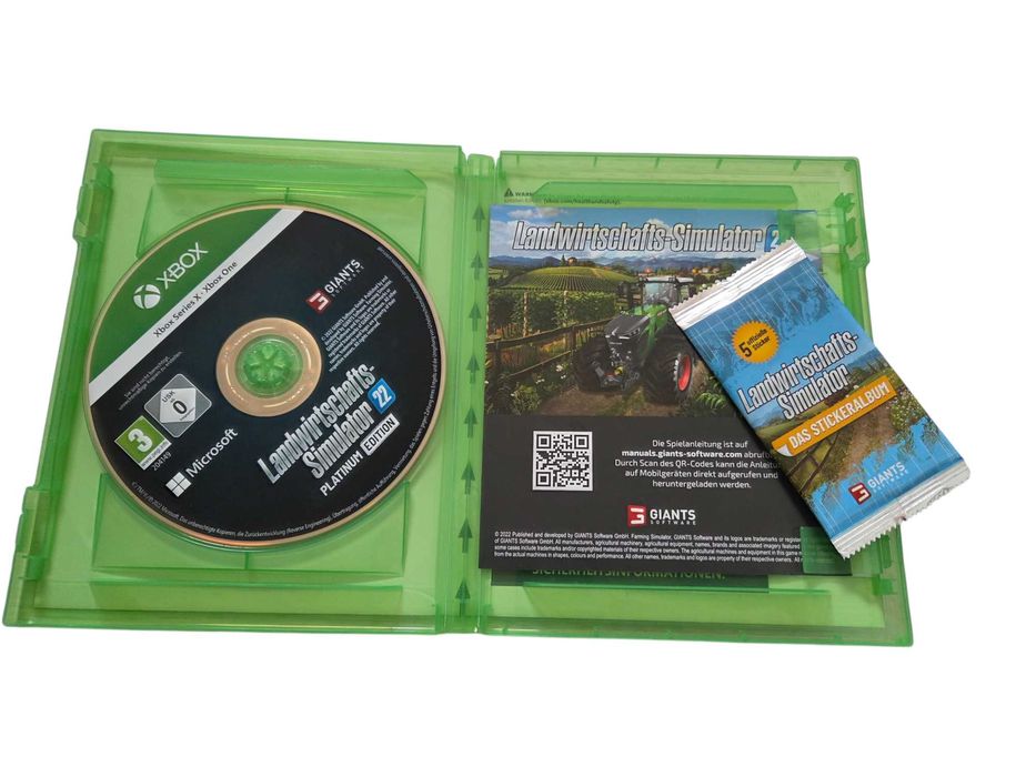 Farming Simulator 22 Xbox One pudełkowa + NAKLEJKI