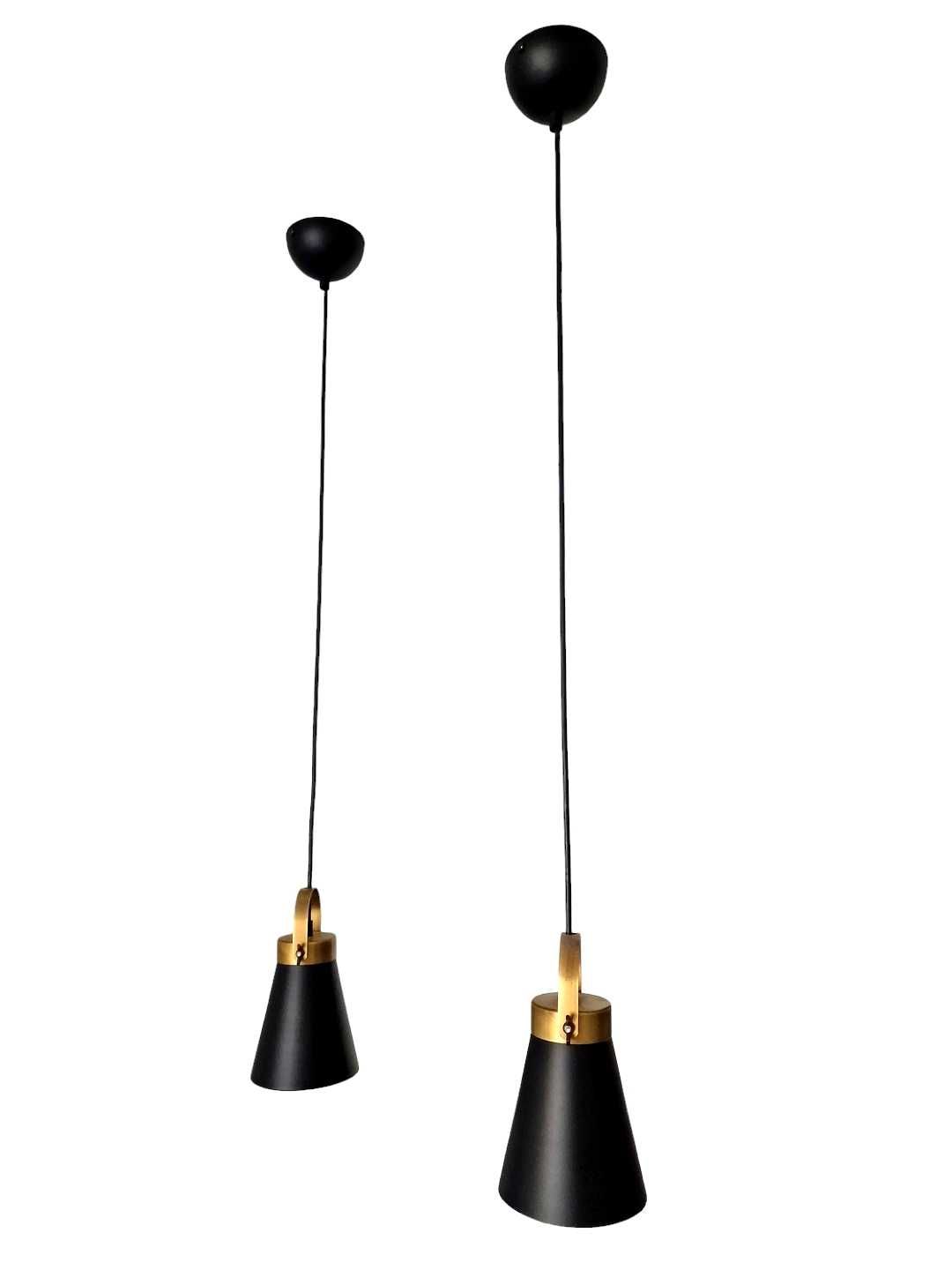 Lampa wisząca, loft, 2x potrójna i 2x pojedyncza, E27, st. idealny