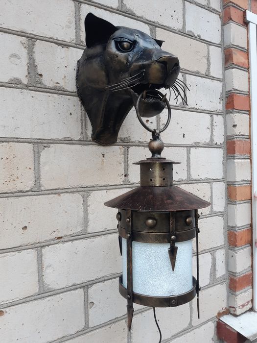 Ліхтар вуличний металевий ручної роботи