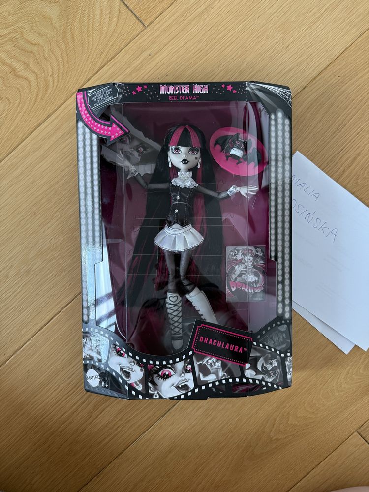 Lalka Monster High Reel Drama Draculaura