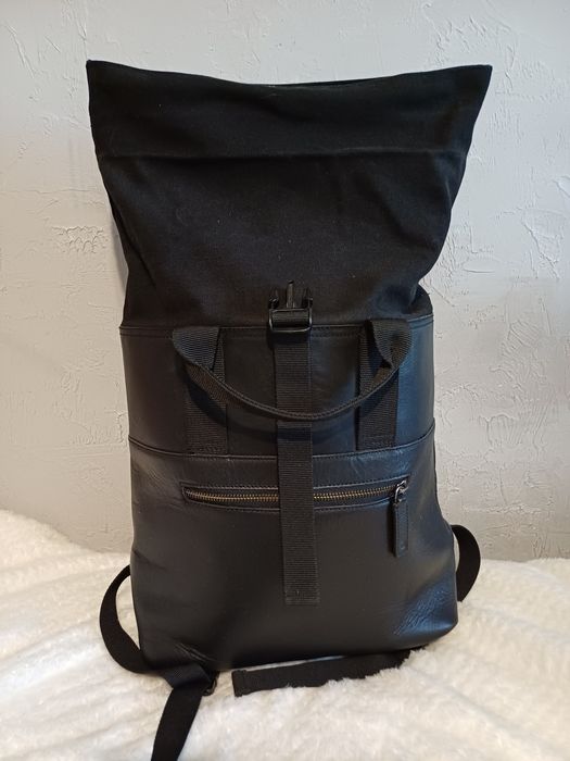 Мужская сумка-рюкзак Zign,натуральная кожа