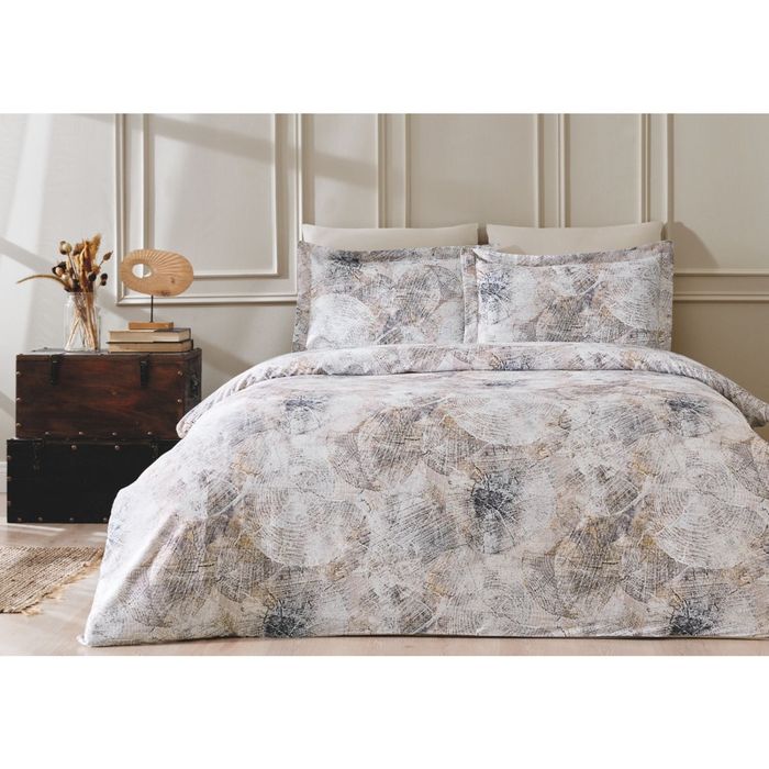 Постельное белье Tivolyo Home люкссатин евро-абстрактные дизайны