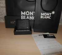 KLIP DO PIENIĄDZE portfel MĘSKI Mont Blanc, skóra 78-0091