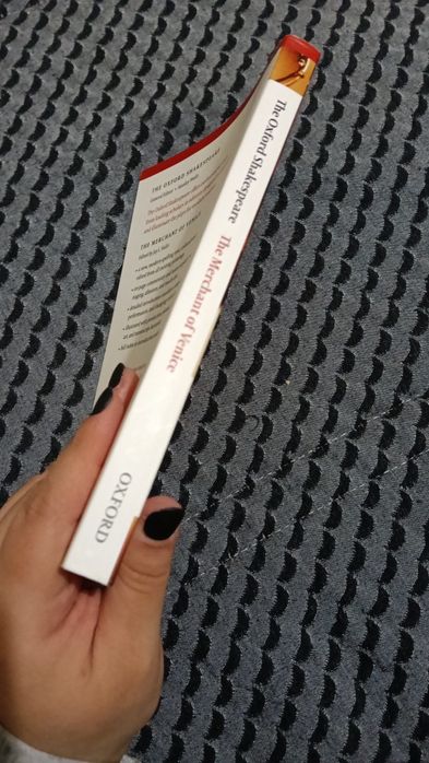 Livro "The Merchant of Venice" de Shakespeare