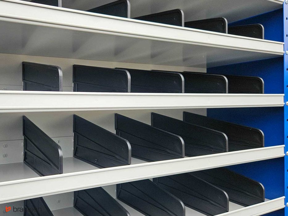 Organizer warsztatowy z przegrodami NOWY 198 cm x 100 cm x 30 cm