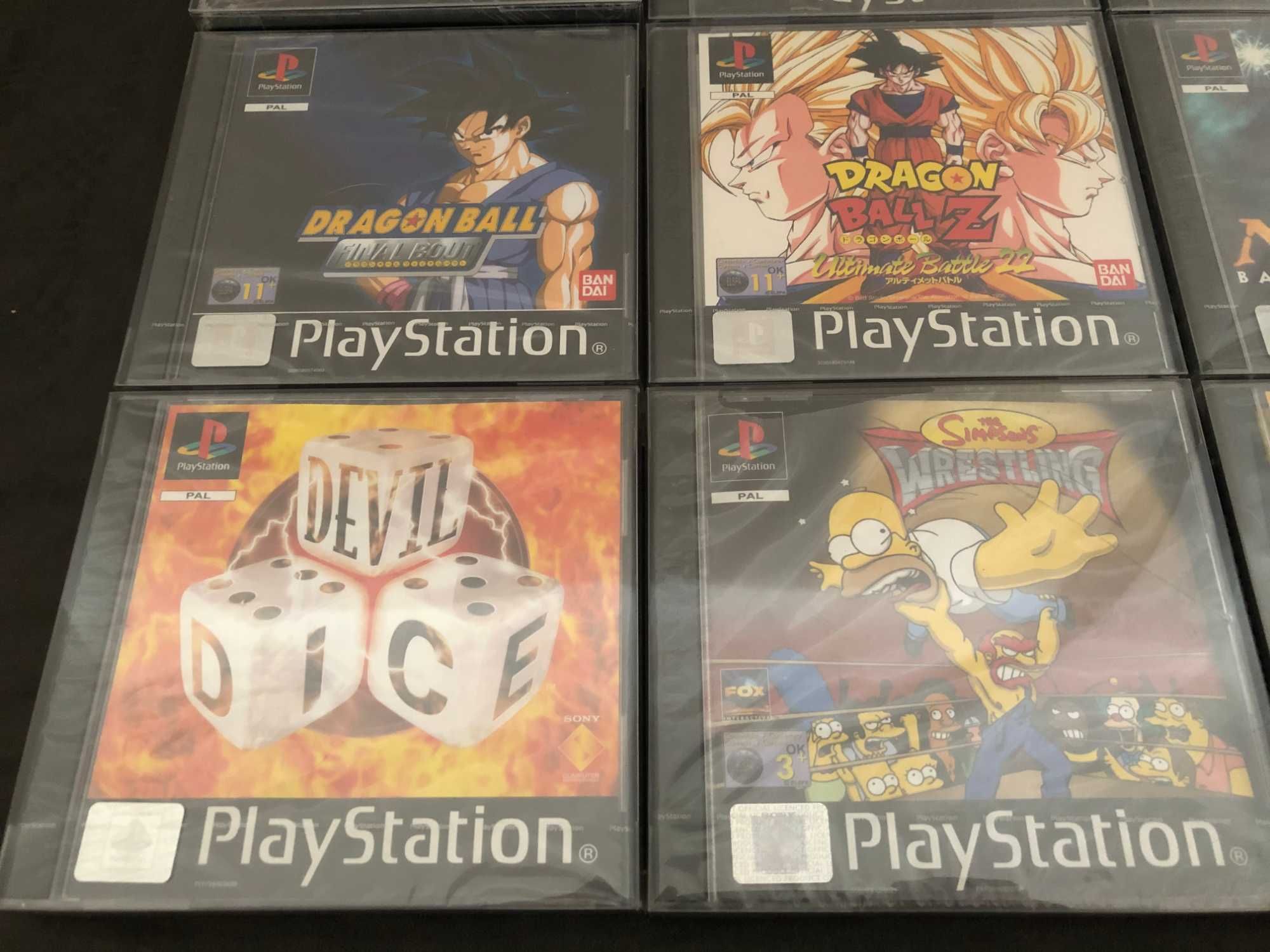 Jogo NOVO / SELADO PS1 PSX Playstation Devil Dice, Simpsons, One Piece